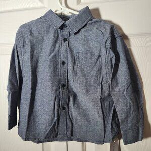 Erasers & Pencils 3T NWT Long Sleeve Shirt, Grey
